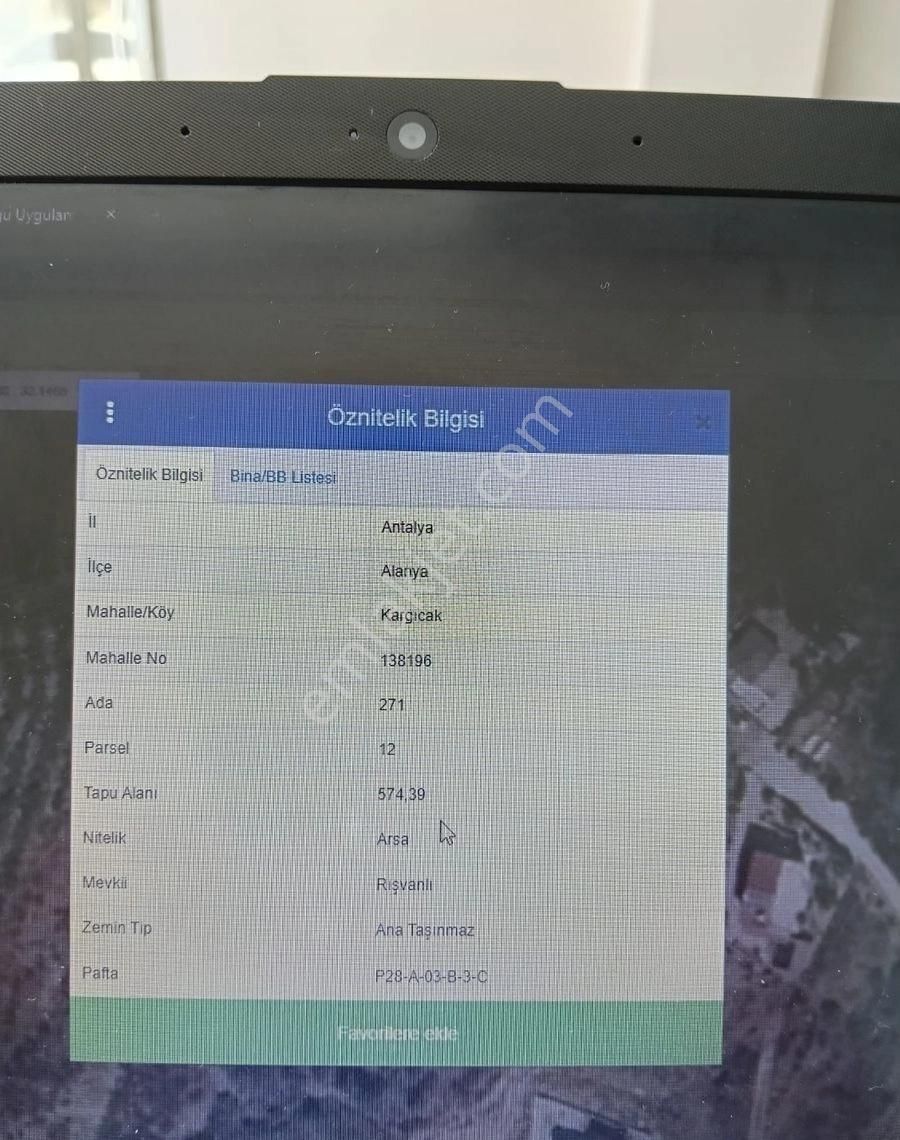 Alanya Kargıcak Köyü Satılık 2 Adet Arsa (ceran Emlaktan)