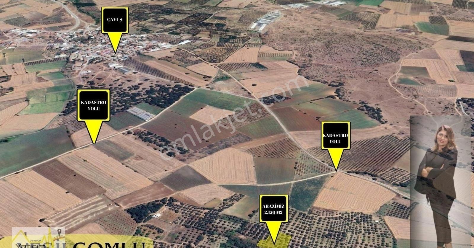 Bandırma Yeşilçomlu Mahallesinde 2.150 M2 Satılık Arazi