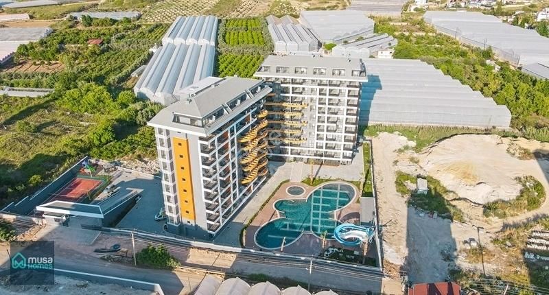 Alanya Avsallar Mah. 1+1 55 M2 Denize Yakın Yeni Bina Aktiviteli - Görsel 26
