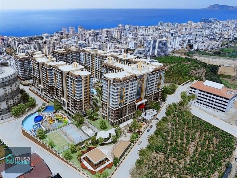 Mahmutlarda Hotel Konseptinde 3+1 Yekta Kıngdom Premıum