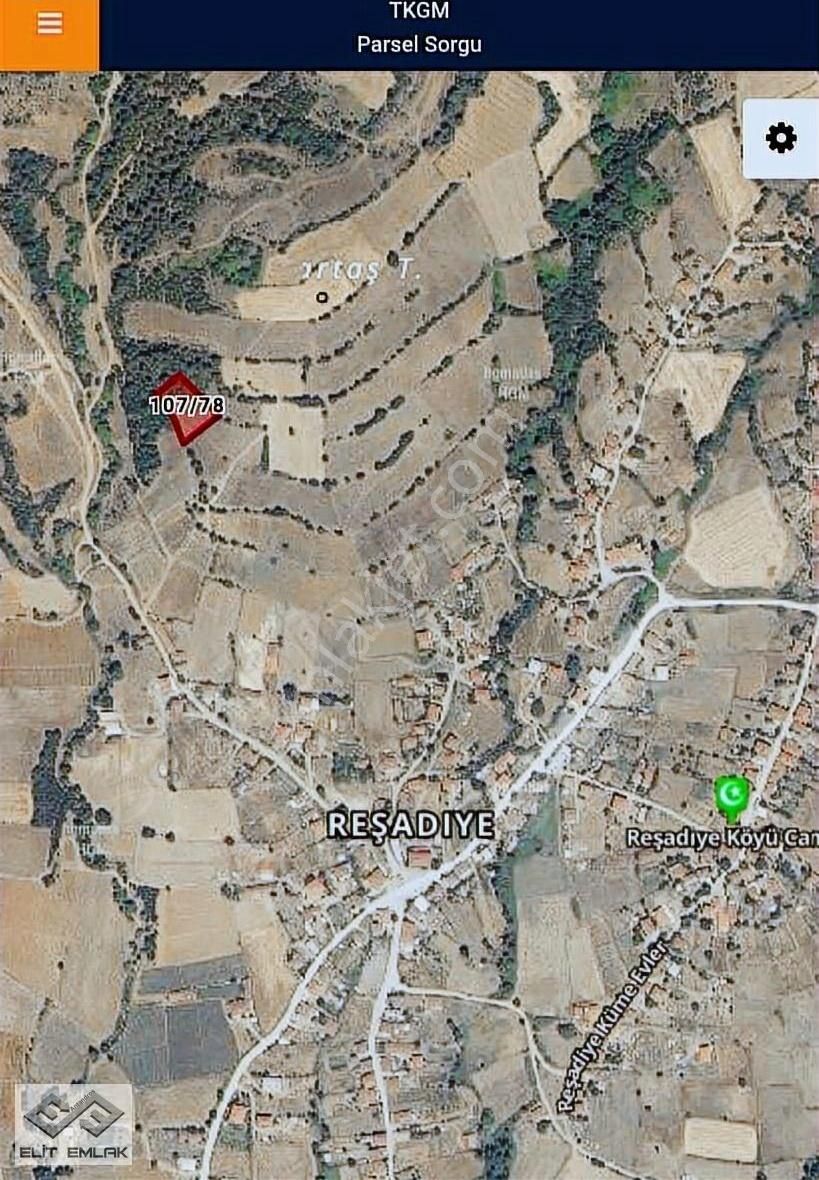 Çanakkale Reşadiye Köyünde Satılık Tarla