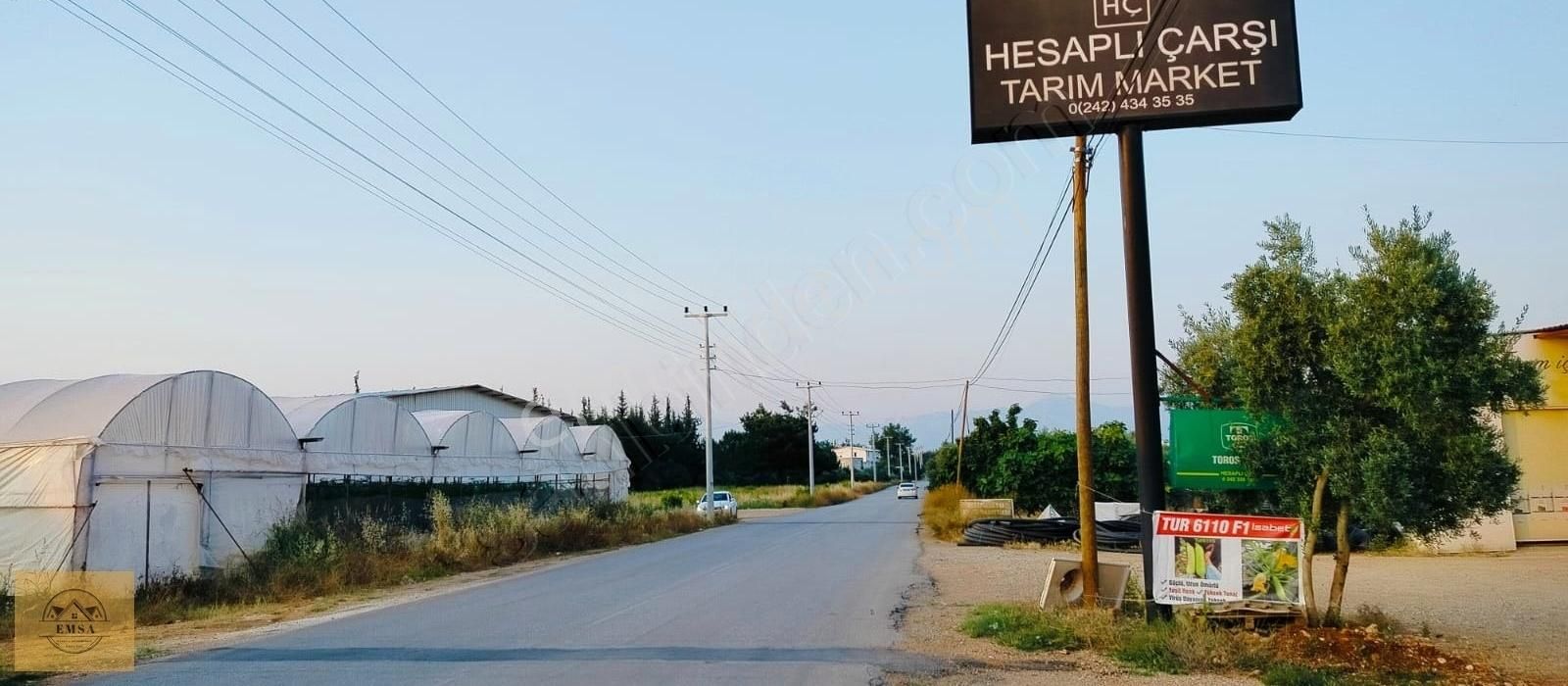 Aksu Topallı'da_ana Cadde Üzeri_depo İçin Uygun_4 Dönüm Arazi