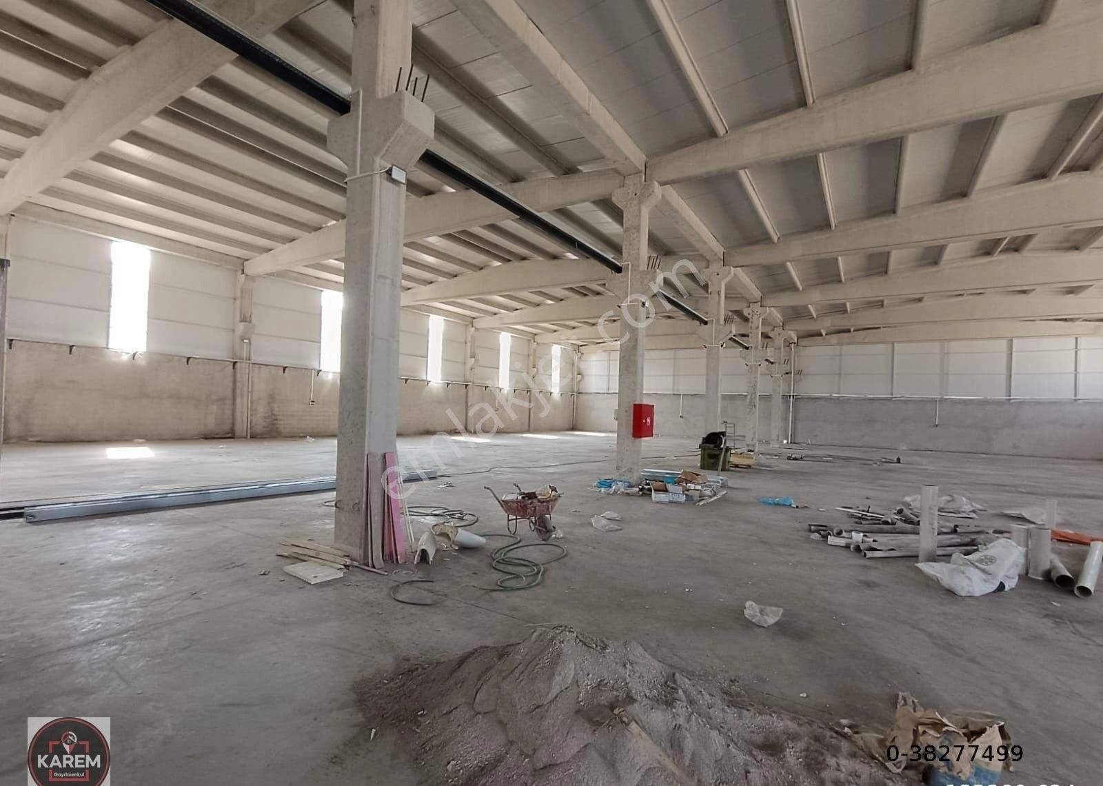 Organize Bölgesinde Satılık 5.000 M² Arsası 1.600 M² Kapalı Alan