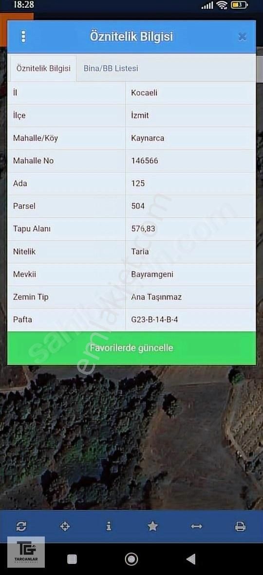 Tarcanlardan İzmit Kaynarca Da Kupon Tarla