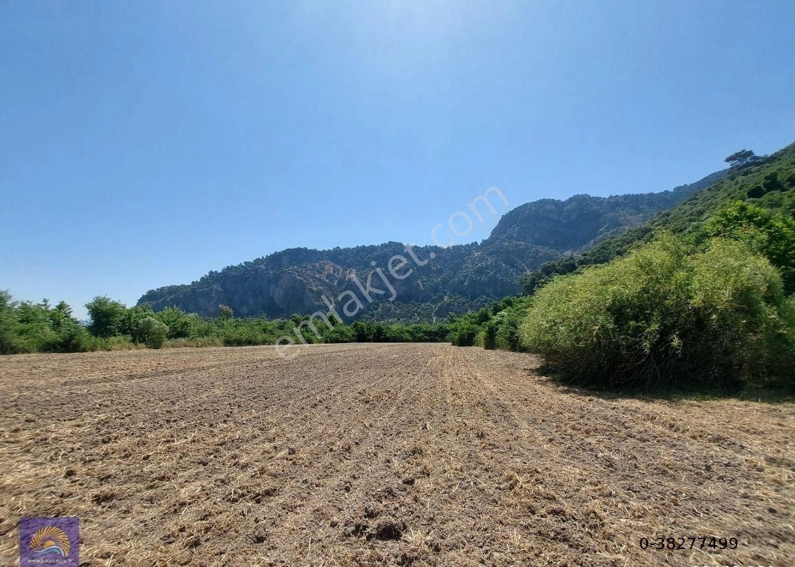 Muğla Okçular Marmarlıda 7 750 M2 İmar Planı İçinde Yatırıma Uygun Kelepir Arsa Satılık