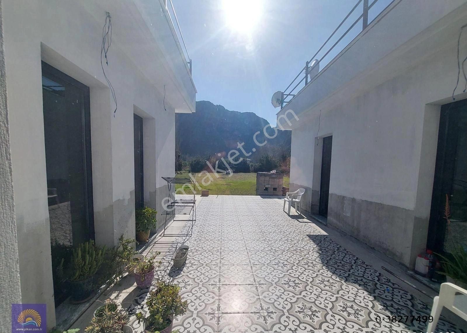 Ortaca Okçular Dağ Ve Doğa Manzaralı 2.000 M2 Arsada, 4+1, 200 M2 Müstakil Ev Satılık - Görsel 6