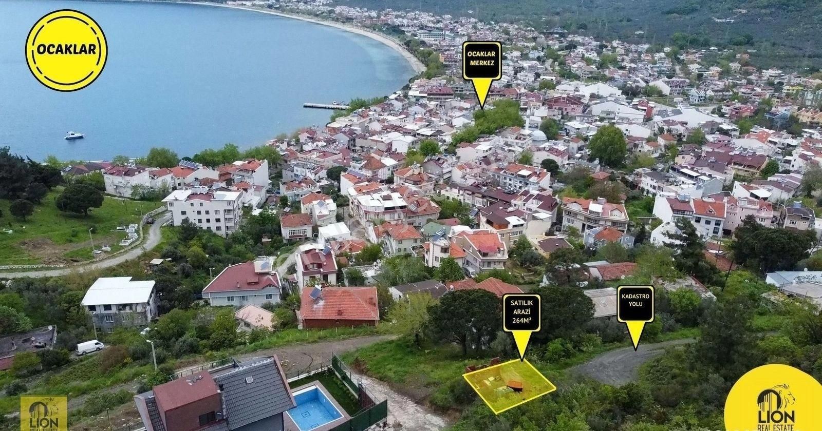 Erdek Ocaklar Mahallesi Eşsiz Deniz Manzaralı Satılık %20 Konut İmarlı Arsa