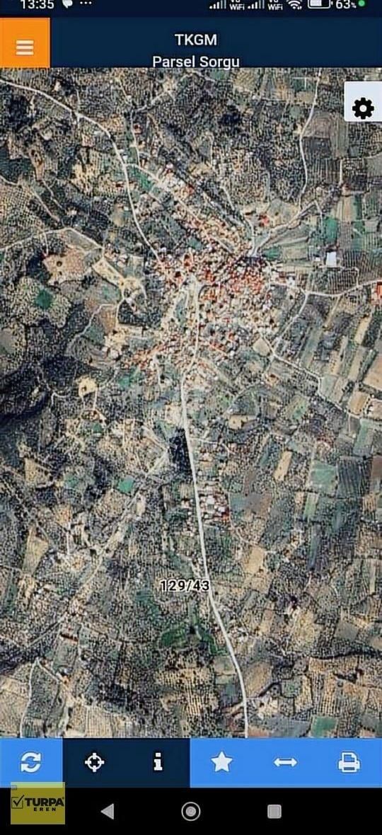 İzmir Torbalı Çapak Mah. Satılık Tek Tapu Tarla