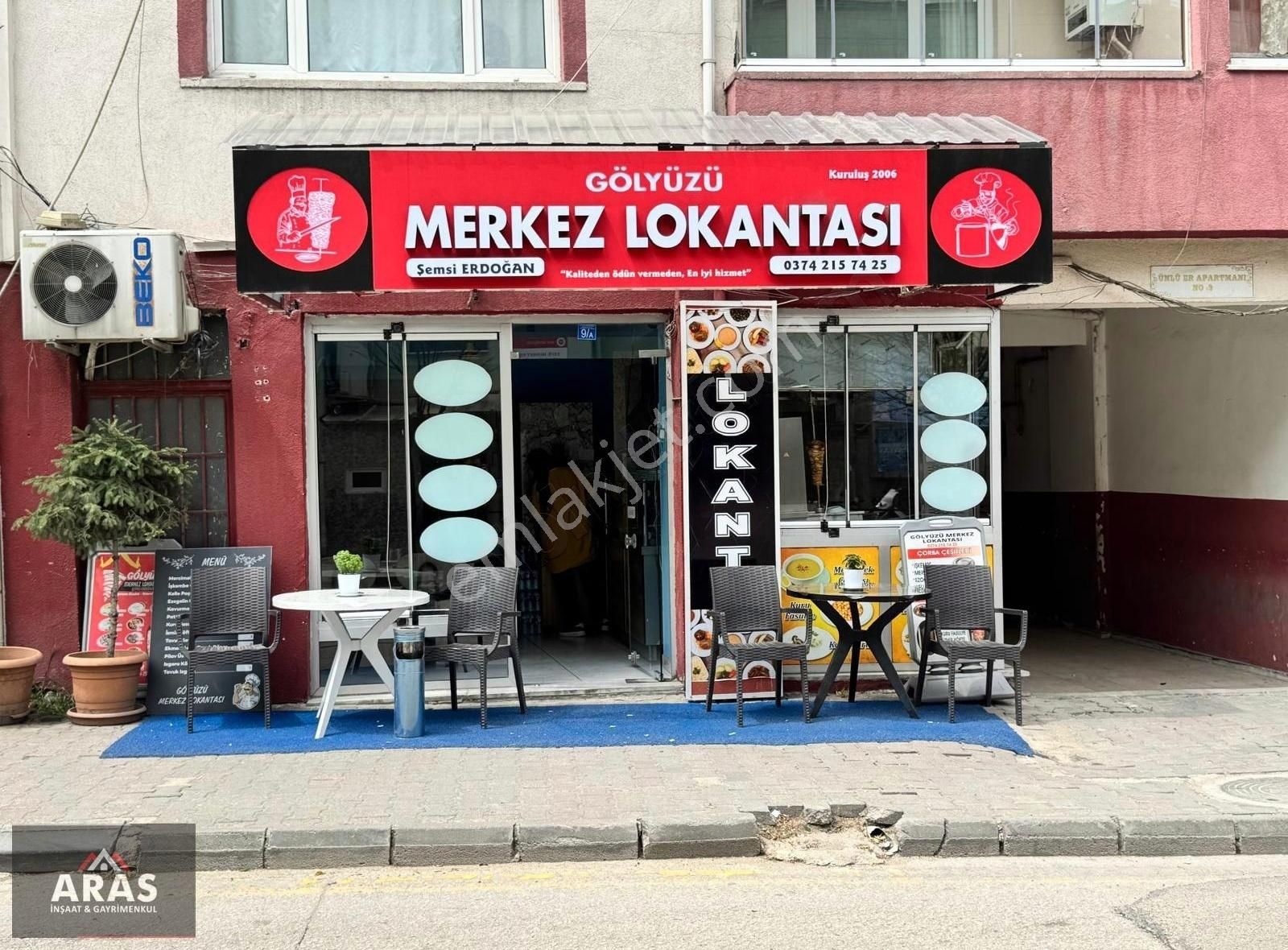 Aras Gayrimenkul'den Gölyüzü Mah. Cadde Cepheli Satılık Dükkan