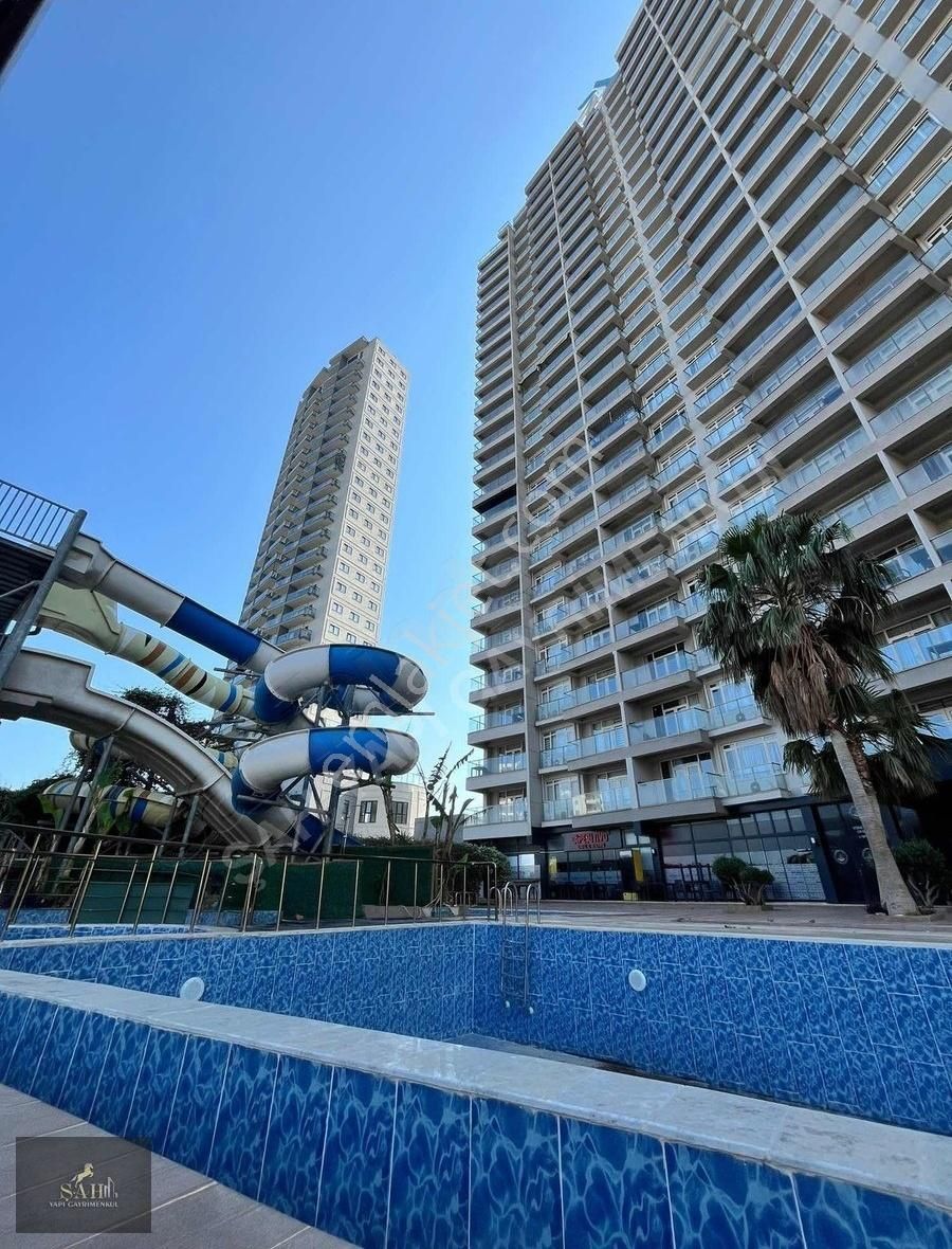 Athena'da 19.kat Ful Deniz Manzaralı 2+1 Eşyalı Kiralık Daire