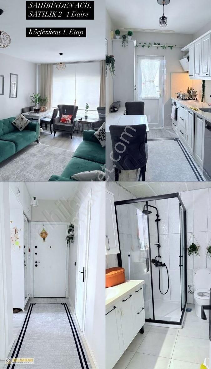Körfezkent 1. Etap Etapta Acil Satılık 2+1 Daire