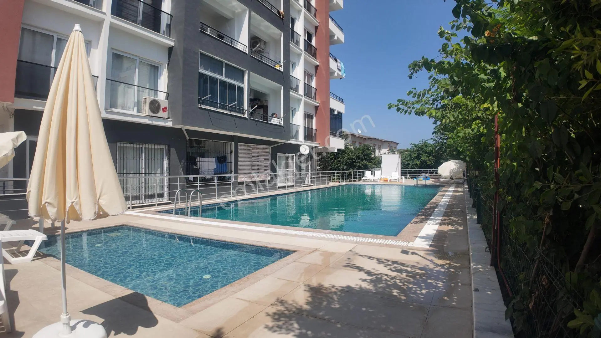 Kızkalesi Merkezde Satılık Havuzlu 1+1 Lüx Daireler - Görsel 4