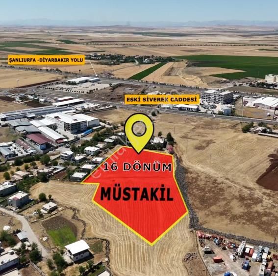 Diyarbakır Urfa Yoluna Yakın Ticari İmarlı İfrazlı Müstakil Arsa