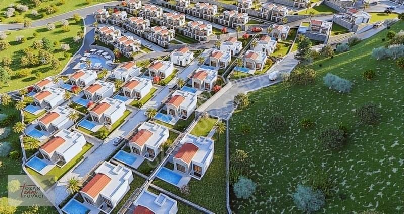 Bodrum Ortakent Yahşi Satılık Müstakil Havuzlu Villa (projeden)