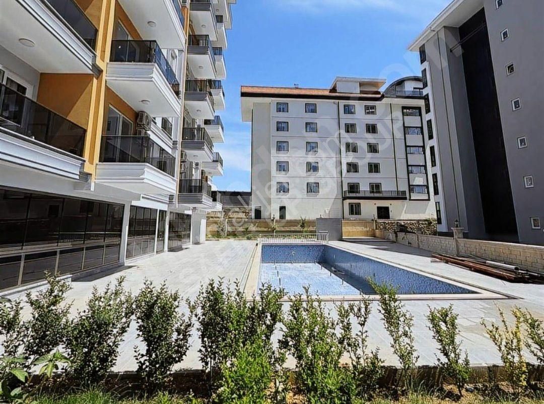 Murat Türkmen'den Alanya_avsallar'da Kiralık Havuzlu_manzaralı Sıfır 1+1_daire_fırsatı