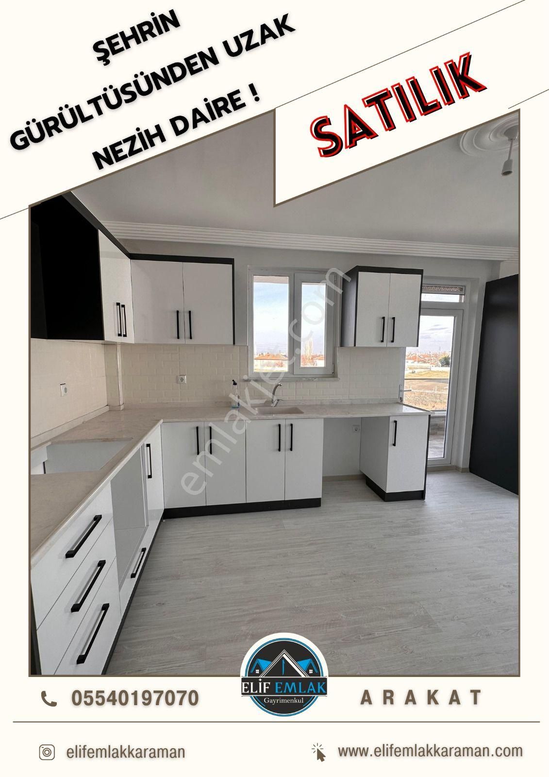 Şehrin Gürültüsünden Uzak Arakat Satılık Daire
