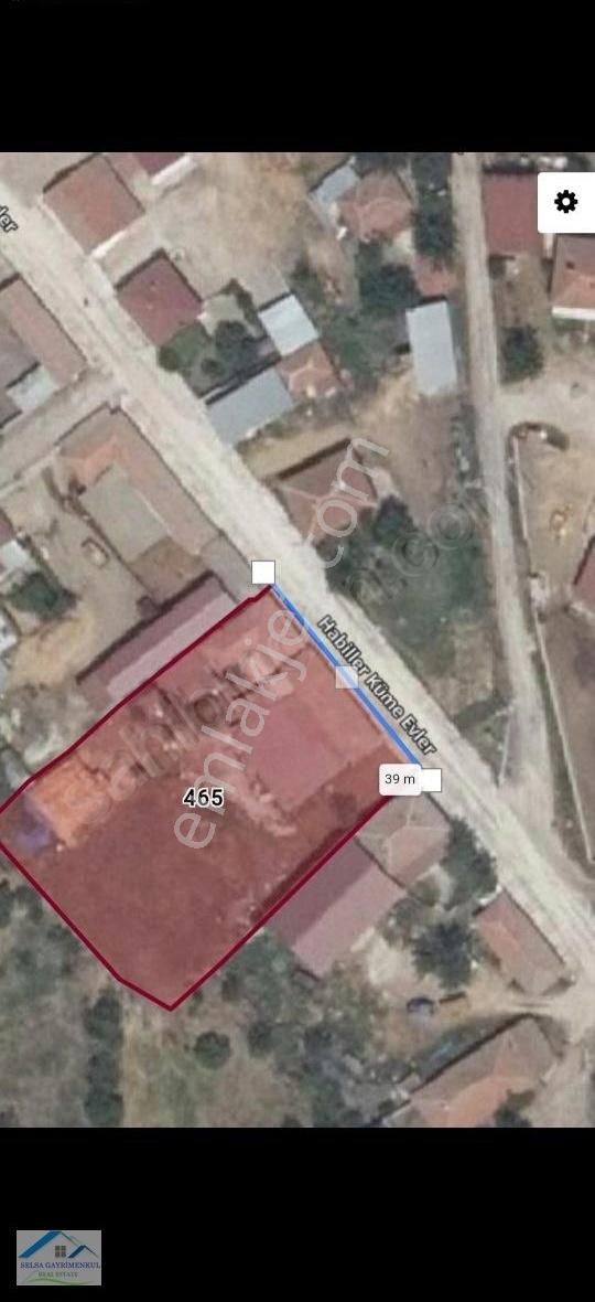 Edirne Havsa Habiler Köy.1940 M2 Müs.par. Bahçeli Kargir Ev .
