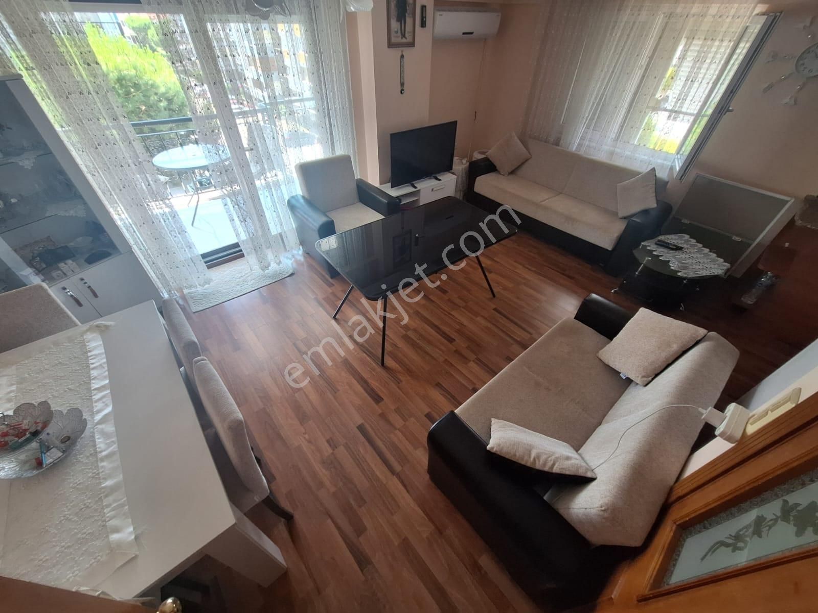 Sadece Kumsaldan Ege Kafe Mevkii Full Eşyalı Masrafsız _3+1_ Daire - Görsel 9