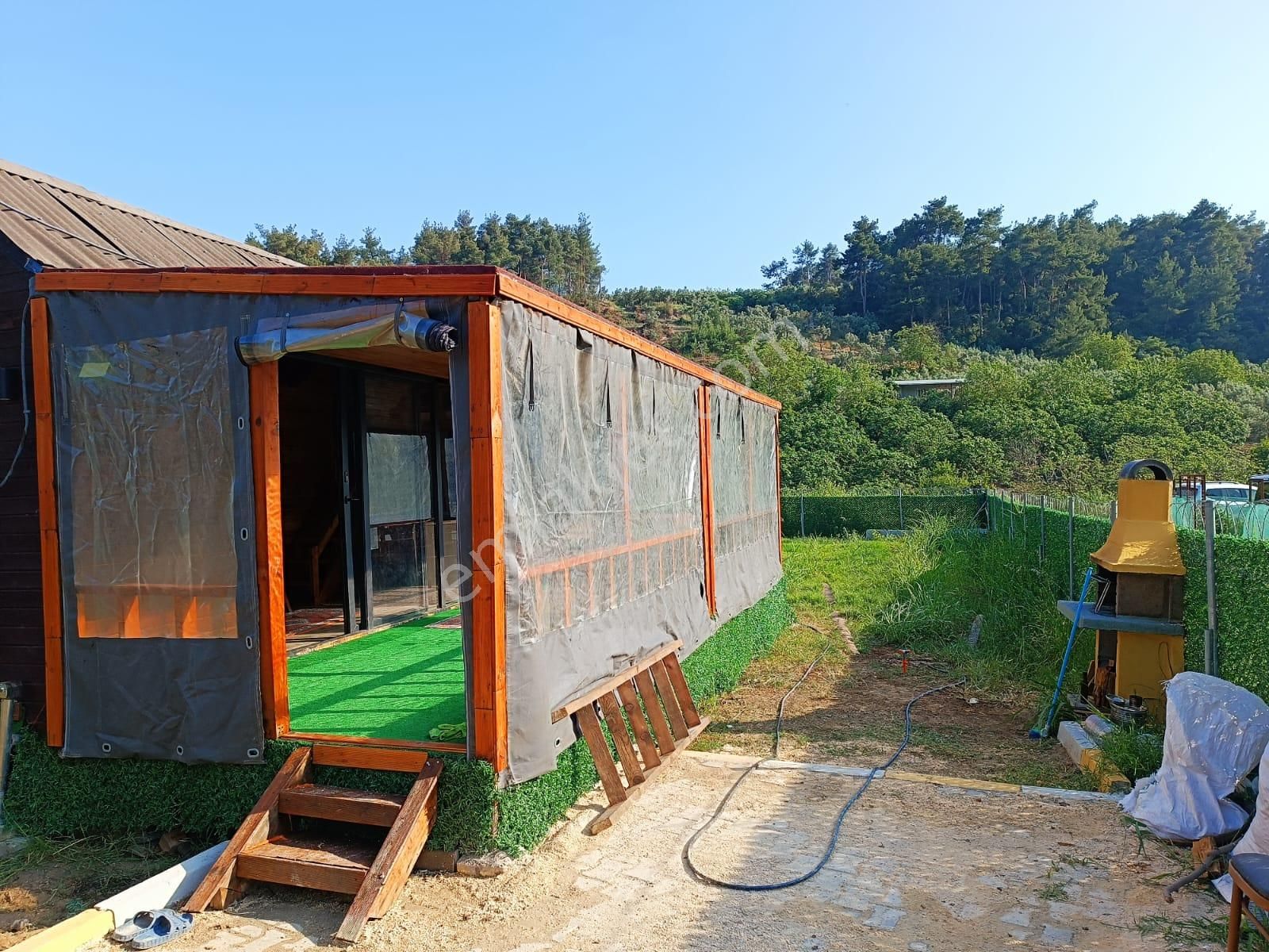 Mudanya Yörükali Mah.de Satılık Tiny House Ormanlık İçinde 55m2 313 M2 Alan İçinde Elk./su - Görsel 6