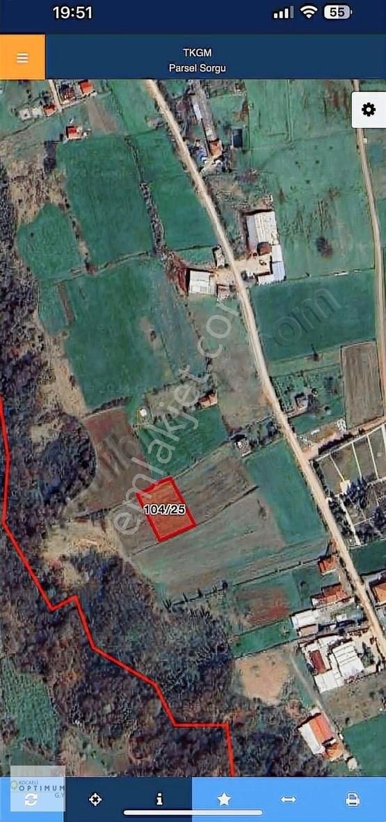 Optimum Gy'den Karatepe'de 1975 M2 20/40 İmarlı Villa Arsası