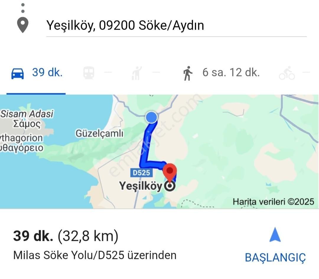 Yeşilköy Mah. Sökede Satılık Tarla - Görsel 8