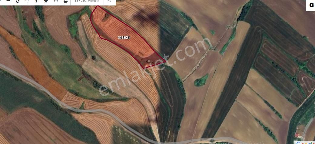 Çatalca İnceğizde Satılık Arsa , 1,125 M2 Çaplı Muvafakatnameli