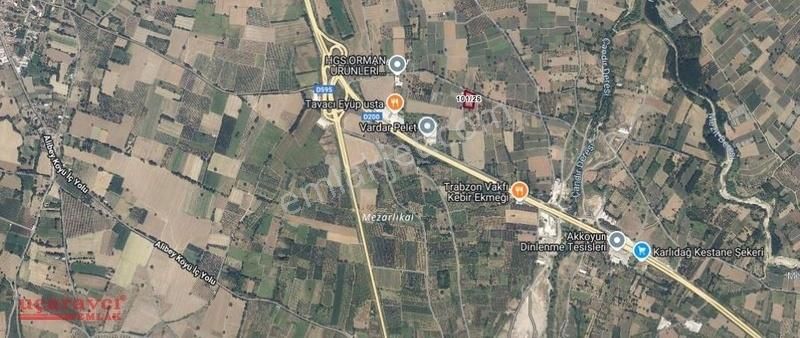 Uçaravcı'dan Çitli Mah Satılık Ankara Yoluna Yakın 3.490m² Tarla