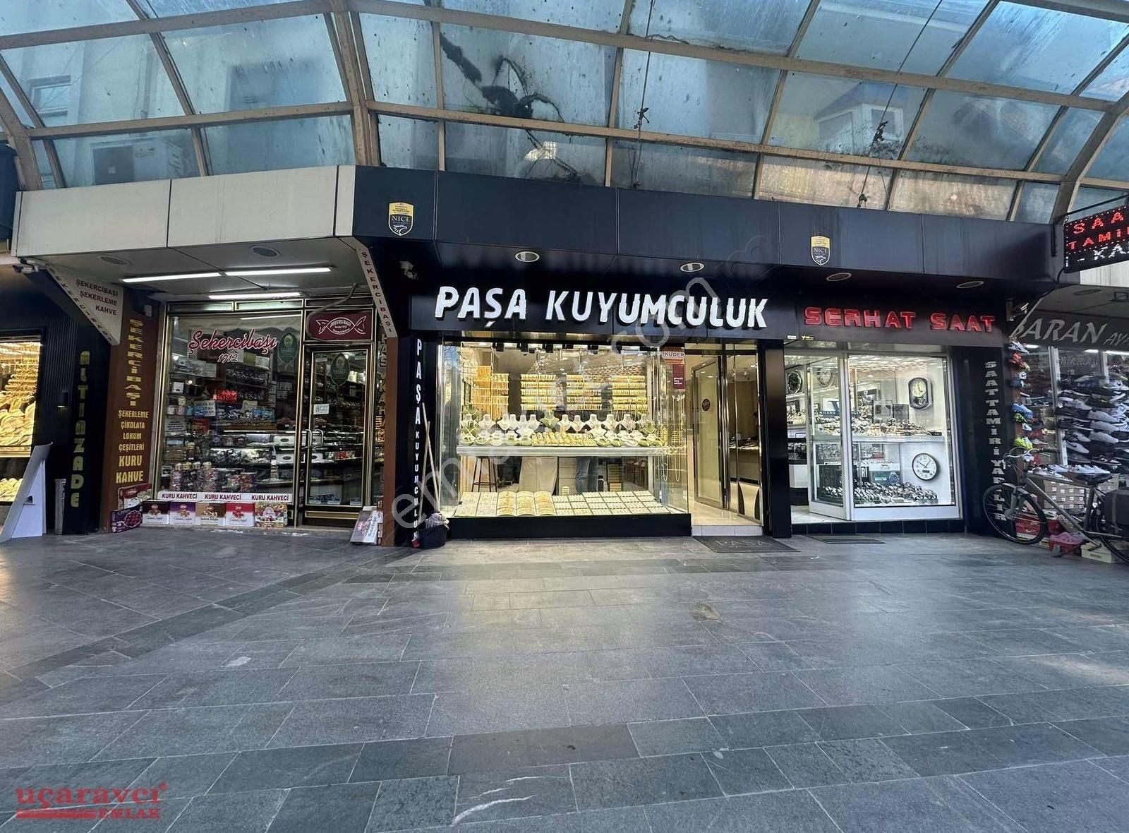 Uçaravcı'dan İnegöl Kuyumcular Çarşısında Satılık Dükkan