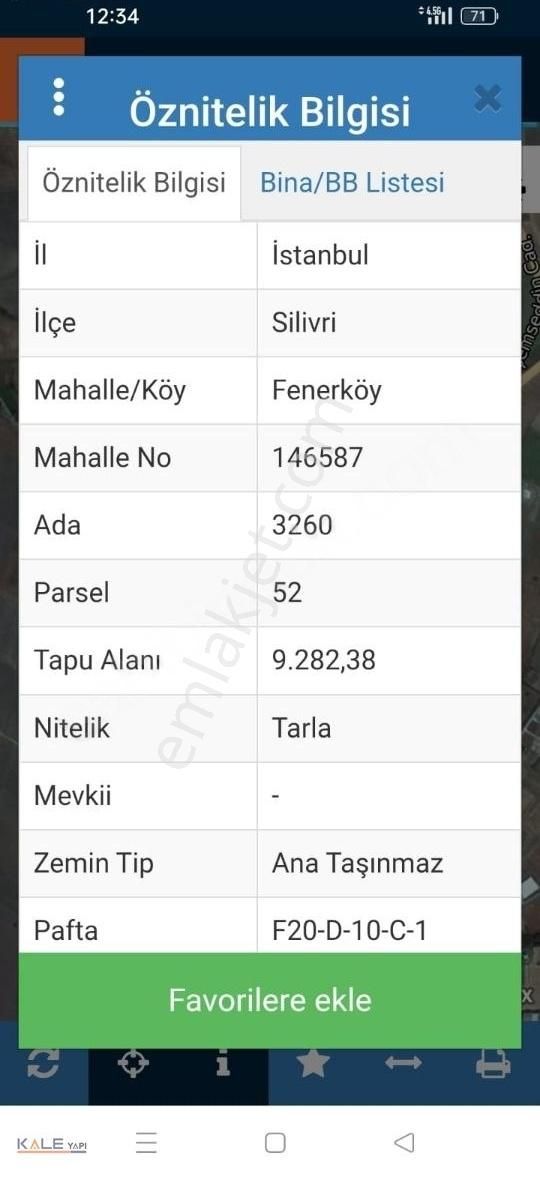 9282m2 Kelepir Arsa