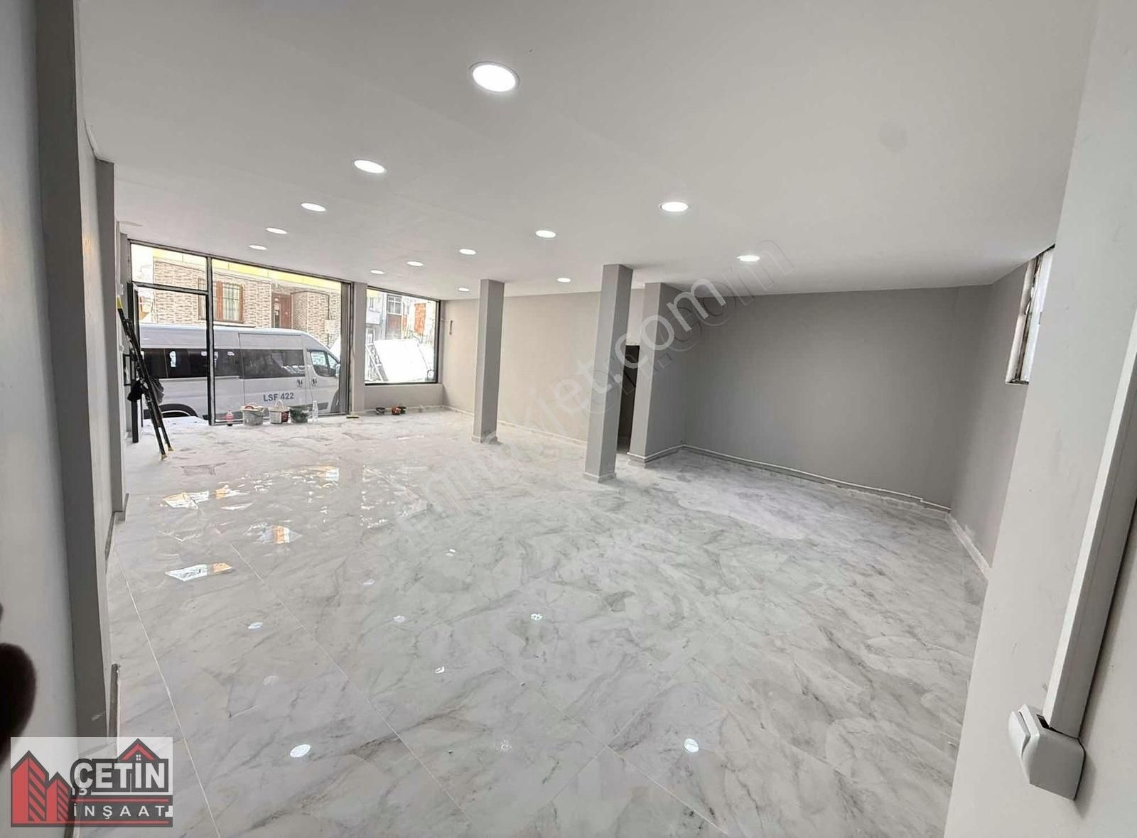 Çetin İnşaatan Satılık Düz Giriş Dükkan 110m2 Masrafsız Yer