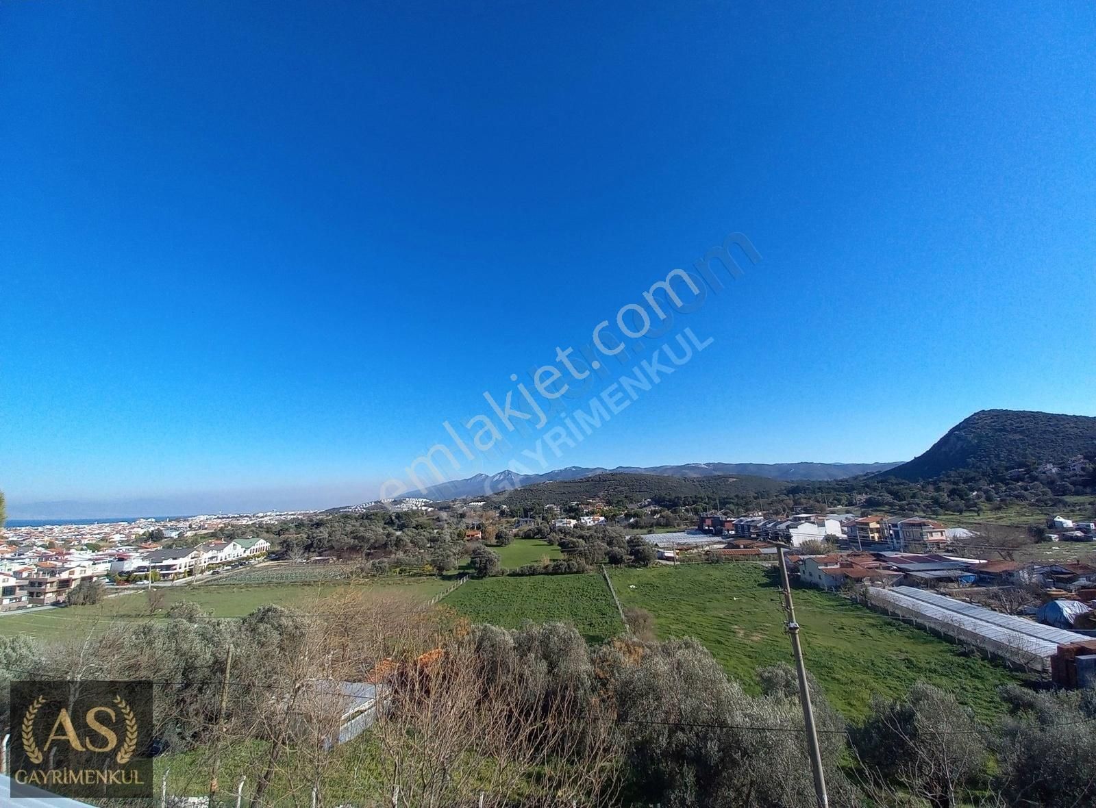 As Gyd...urla Zeytinalan Da Full Deniz Manzaralı Müstakil Villa