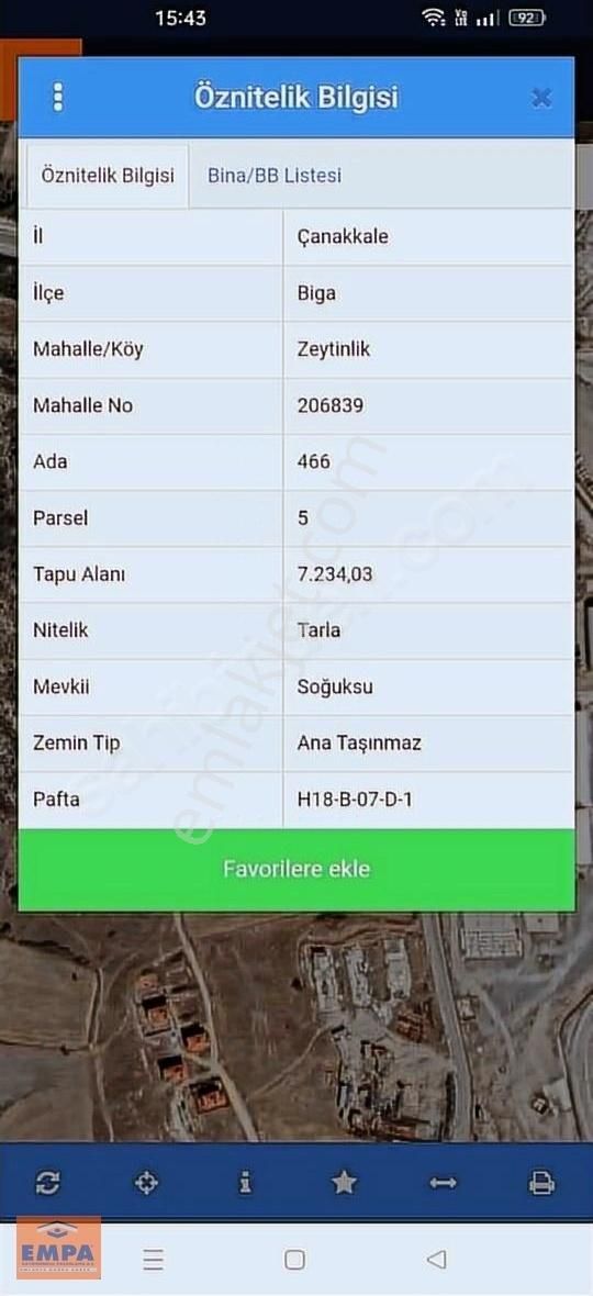Yatırımın Adresi Karabiga Da Fırsat Arazi