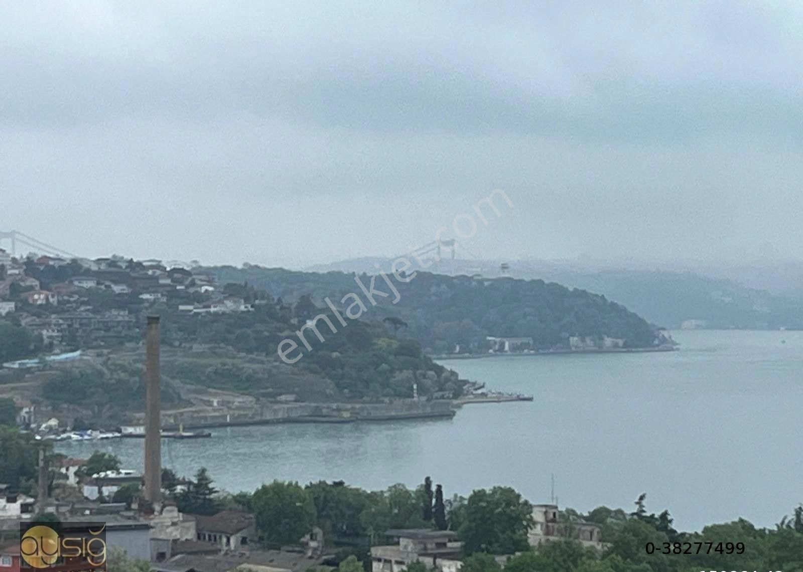 Beykoz Gümüşsuyu'nda Full Deniz Manzaralı Bahçeli Lüks Eşyalı 3+1 Daire