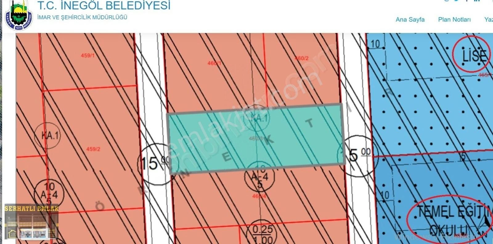 Serhatlı'dan Yeni İnegöl Projesinde 40 Dairelik Fırsat Arsa