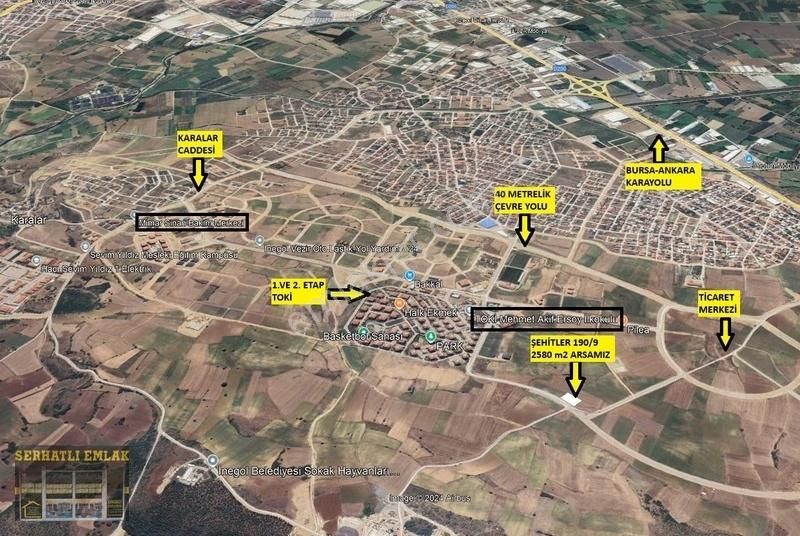 Serhatlı'dan Yeni İnegöl Projesinde 32 Dairelik Fırsat Arsa