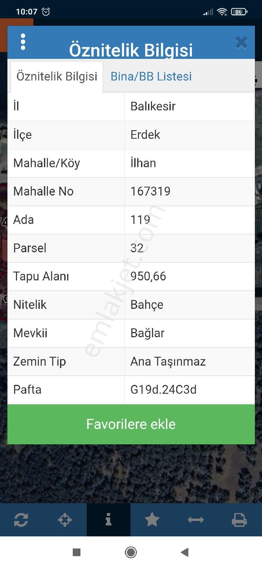 Satılık Bahçe Erdek Balıkesir - Görsel 4