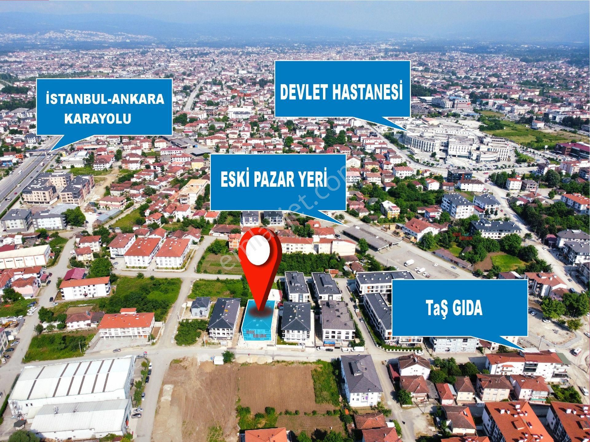 Hak Emlaktan Aziziye Mh Pazar Yeri Yanı Kiralık 1+1 Eşyalı Daire