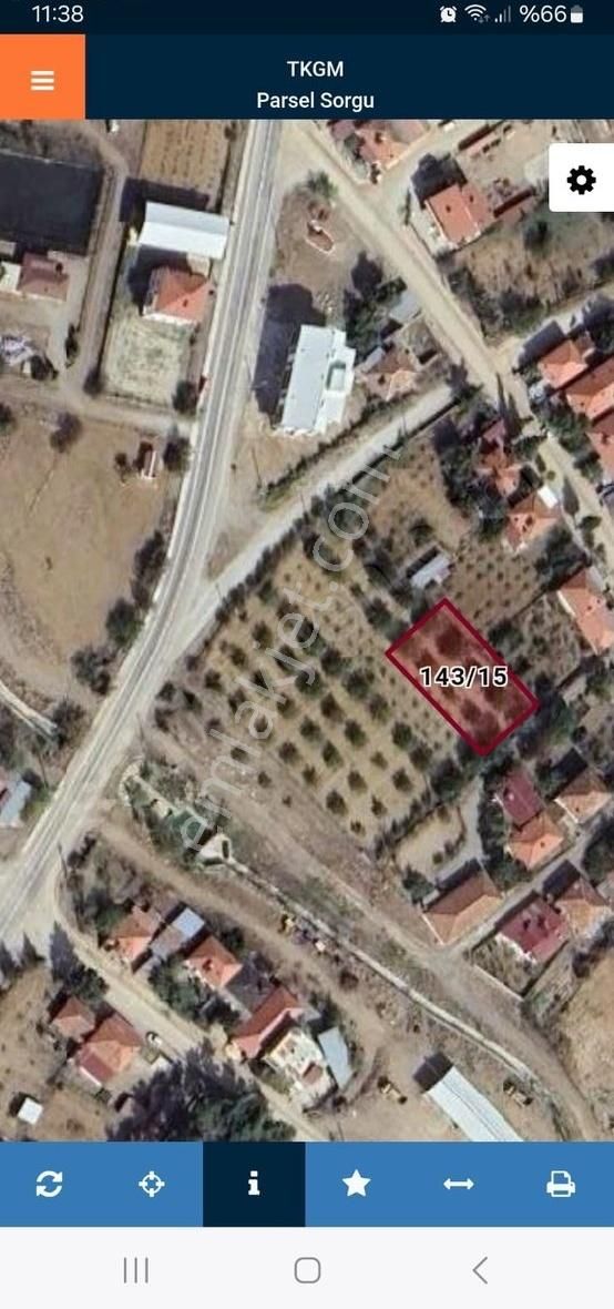 Baklan Merkezde 6 Dairelik İmarlı Arsa