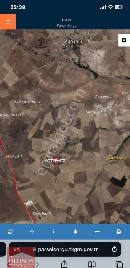 Çayırlı Mahallesi Kooperatif 300m Hobi Bahçesi Araç Takas Olur