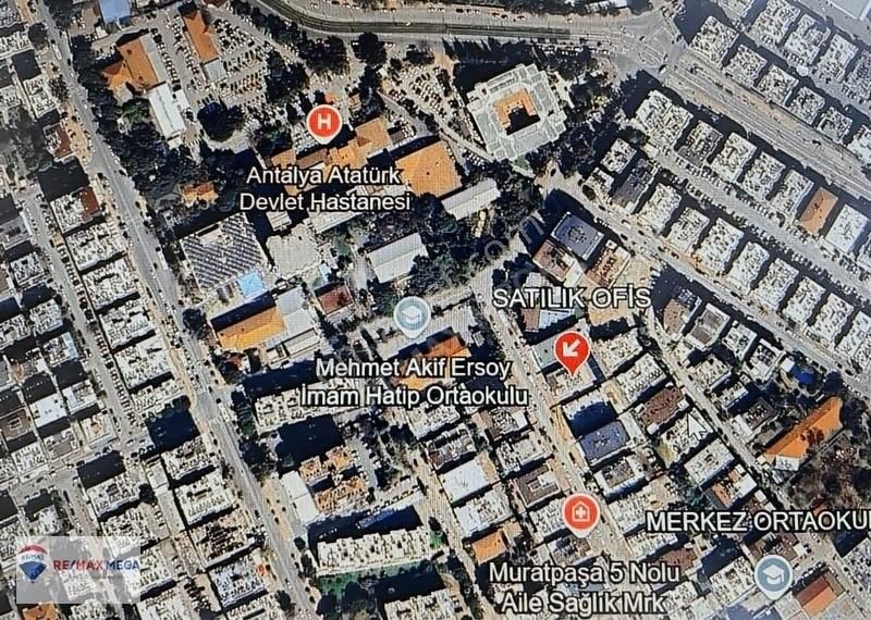 Atatürk Devlet Hastanesi Ve Sgk Yakını 300 M2 Satılık Dükkan