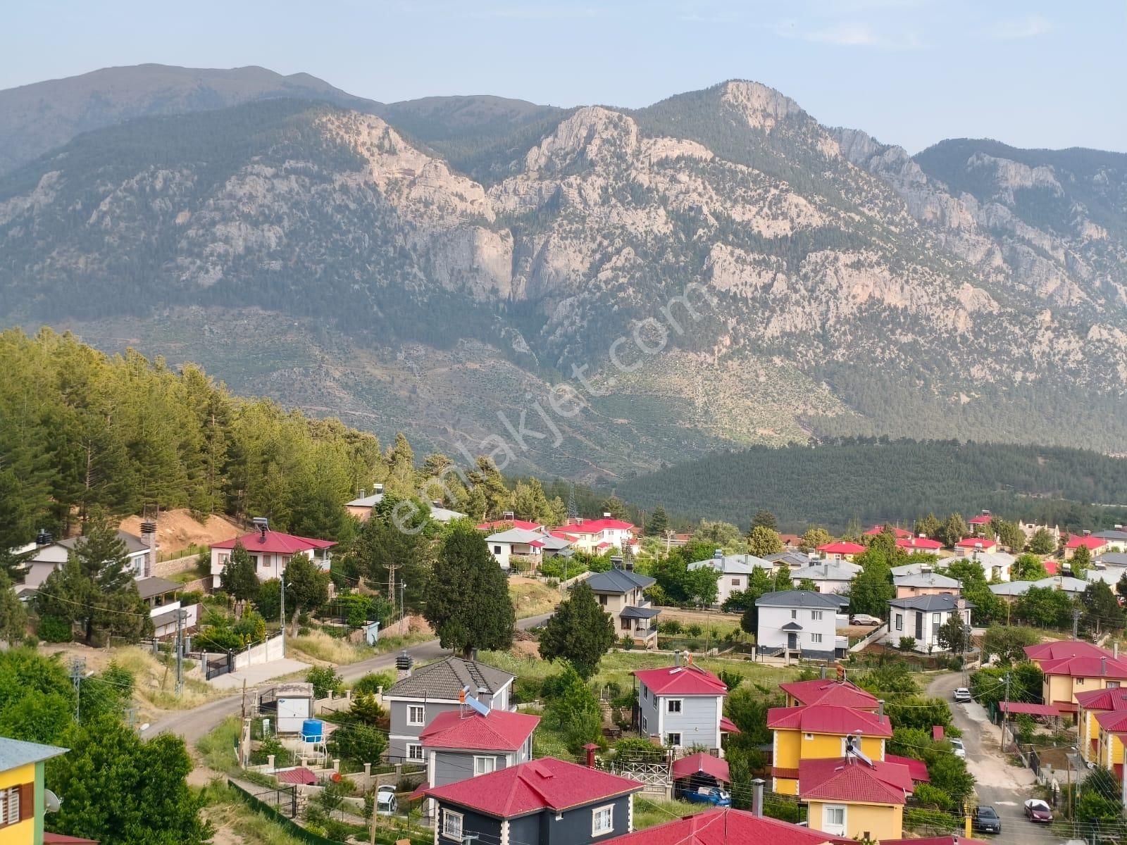 Pozantı Kar Emlaktan Alpu Yaylası Radar Yolunda Doğa Manzaralı İmralı İfrazlı 400 M2 Satılık Arsa - Görsel 13