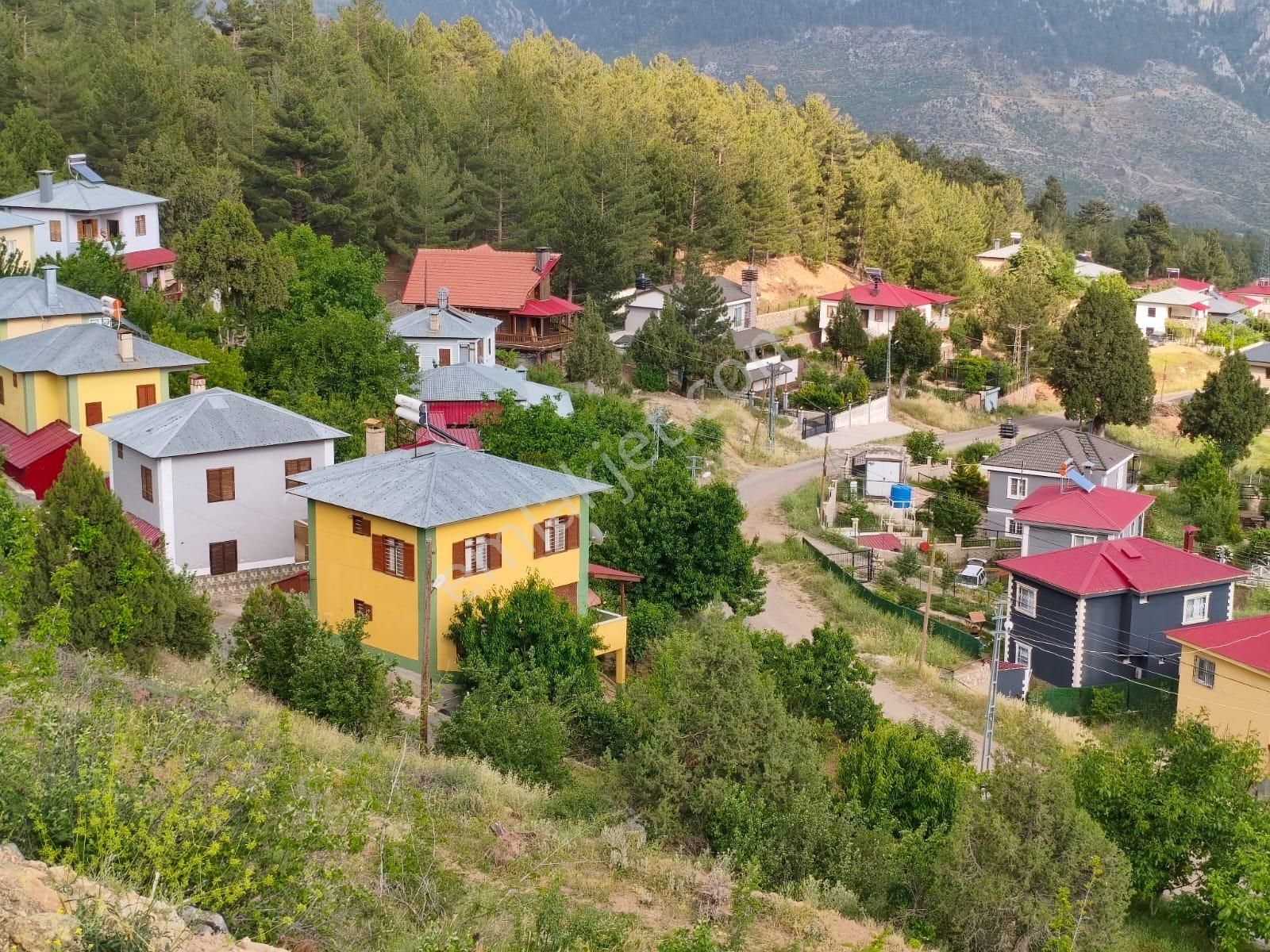 Pozantı Kar Emlaktan Alpu Yaylası Radar Yolunda Doğa Manzaralı İmralı İfrazlı 400 M2 Satılık Arsa - Görsel 19
