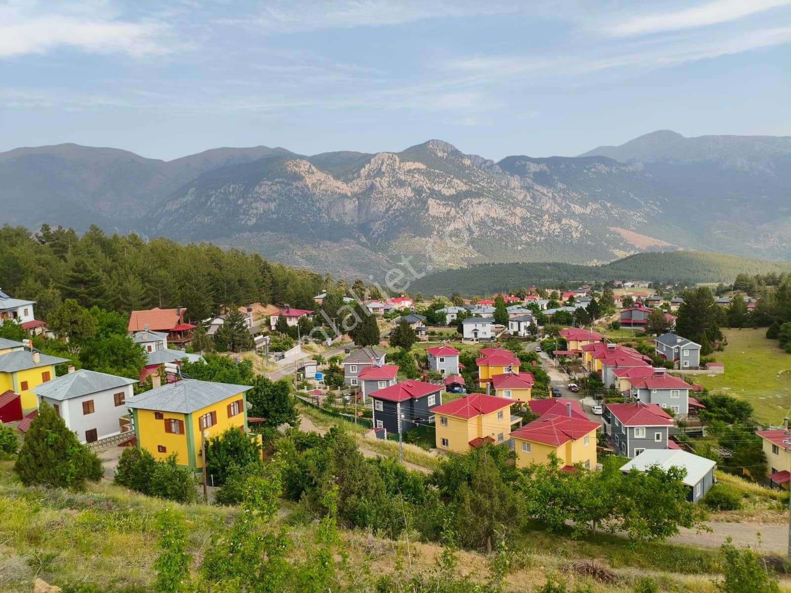 Pozantı Kar Emlaktan Alpu Yaylası Radar Yolunda Doğa Manzaralı İmralı İfrazlı 400 M2 Satılık Arsa - Görsel 8