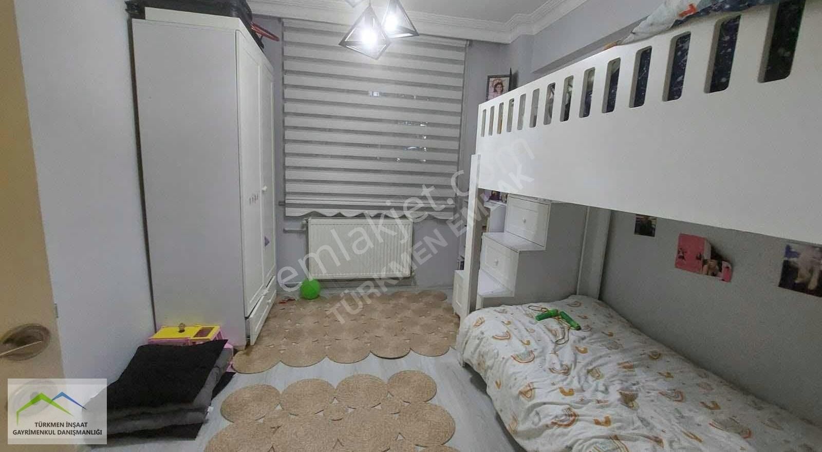 Türkmen Emlaktan Güney Cephe 100m2 Satılık 2+1 Yüksek Giriş