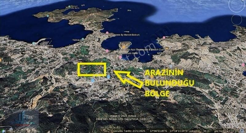 Muğla Bodrum Gökçebelde 5750 M2 Müstakil Satılık Kıymetli Mülk - Görsel 2