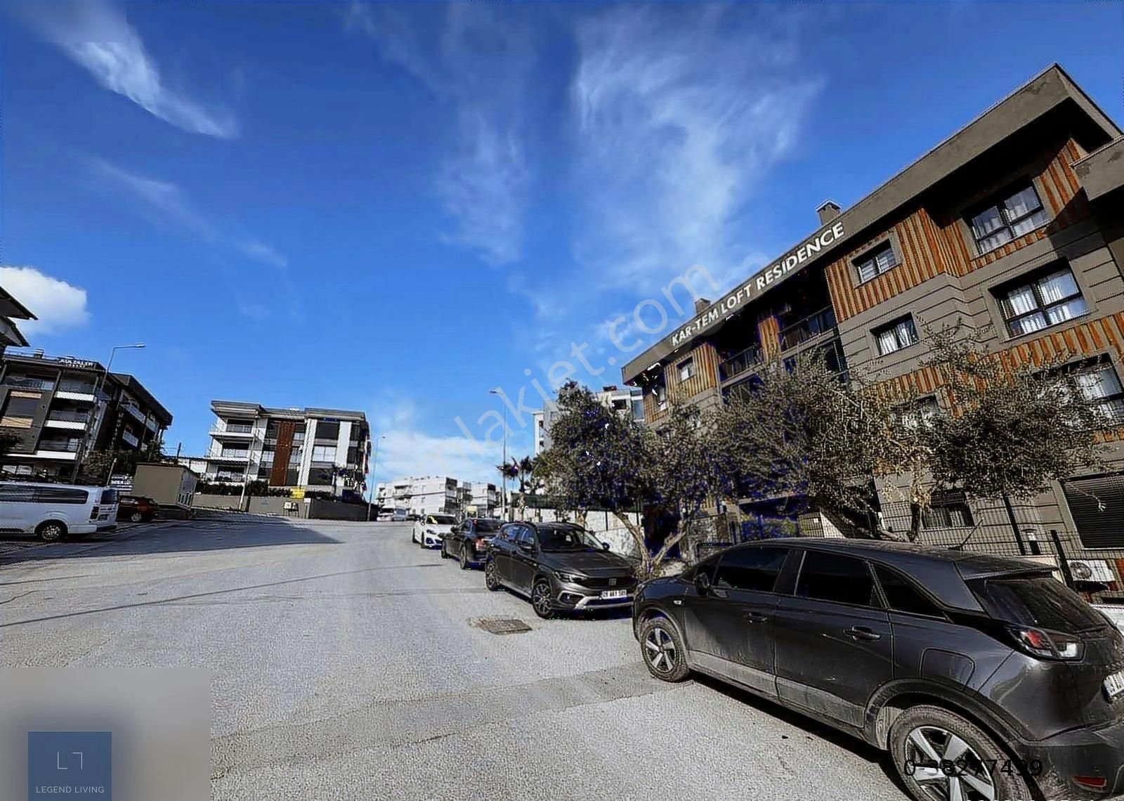 Ege Mahallesi Kartem'de Satılık 3+1 Bahçe Katı Daire