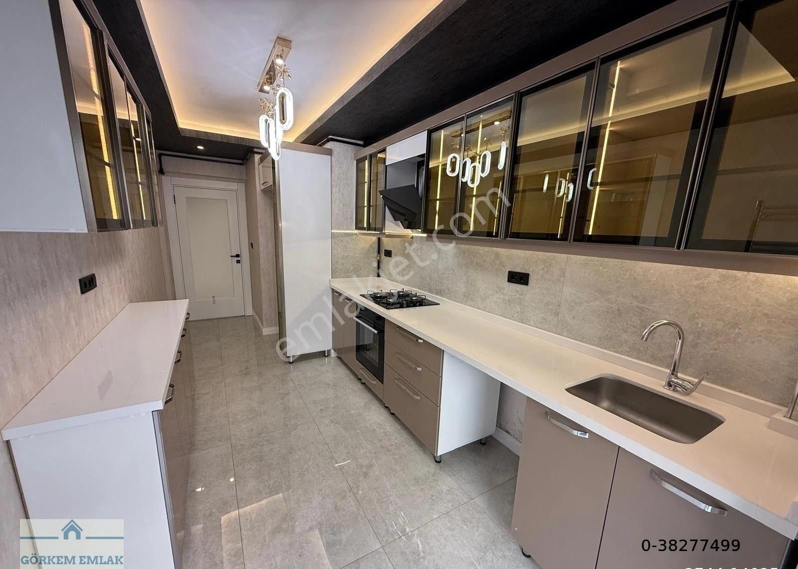 Görkem'den 1 Kat Ara Kat 3+1 130 M2 Bağımsız Kombili Mantolamalı Ön Cephe Manzaralı 19 Mayıs Has.