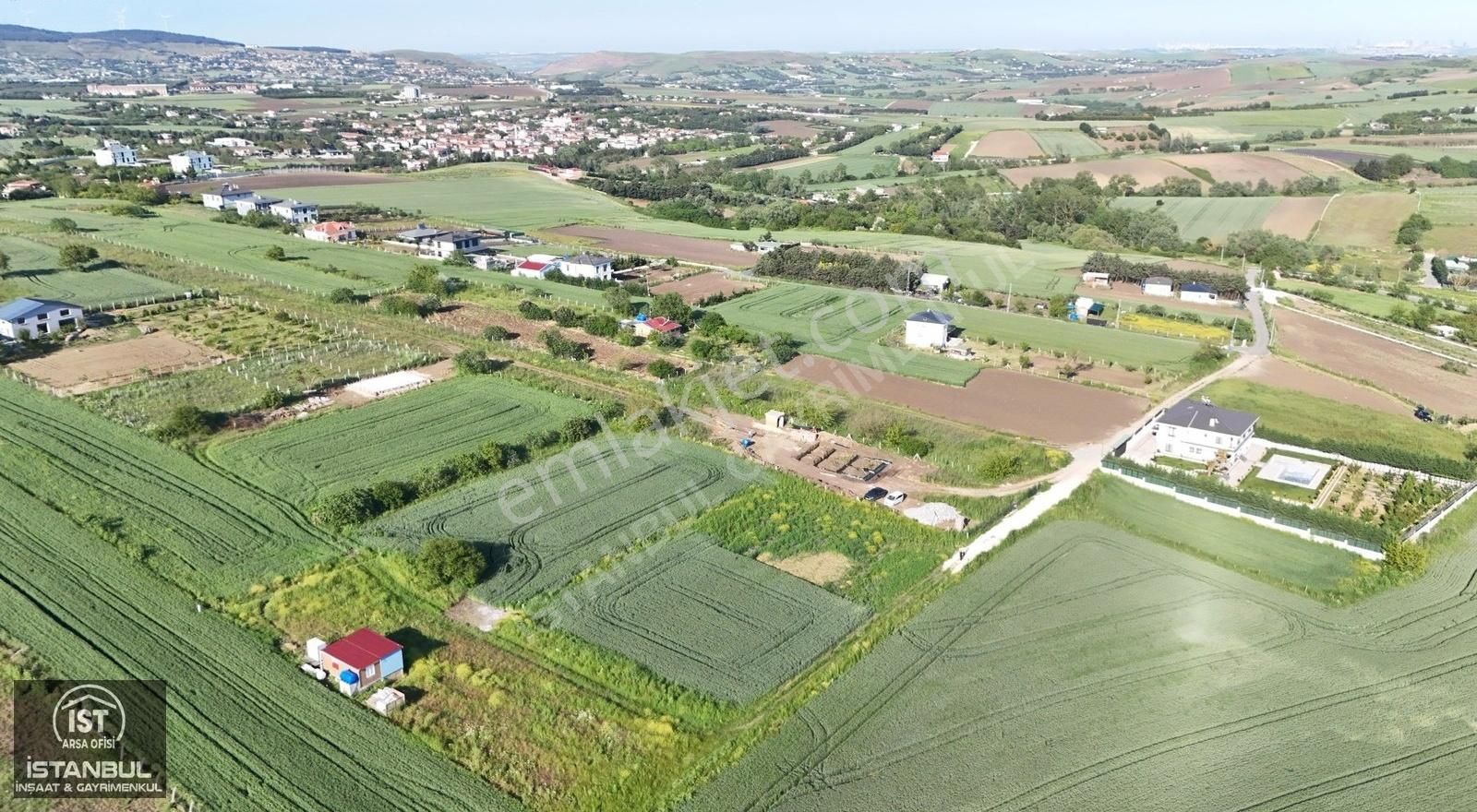 Çatalca Ova Yenice'de Yerleşim Yerlerinin Dibinde 1229 M2 Arsa - Görsel 8