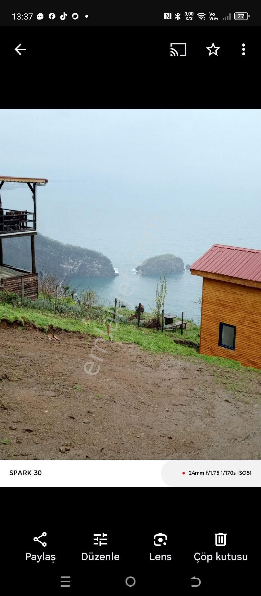 Perşembe Ramazan Mahallesinde 2600m2 İmarlı Bahçe. - Görsel 6