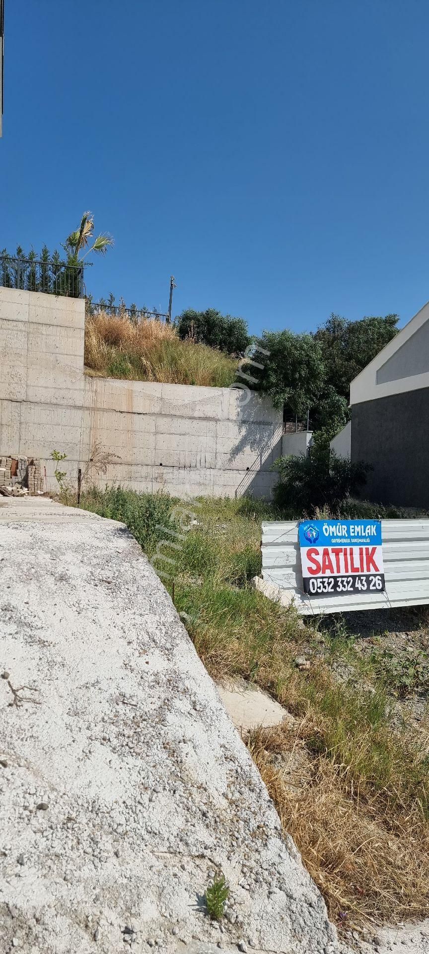 İzmir Seferihisar Ömür Beldesinde Müstakil Deniz Manzaralı Arsa - Görsel 2